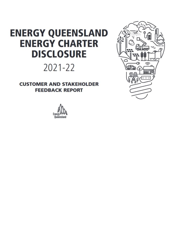 Energy Queensland Feedback Summary
