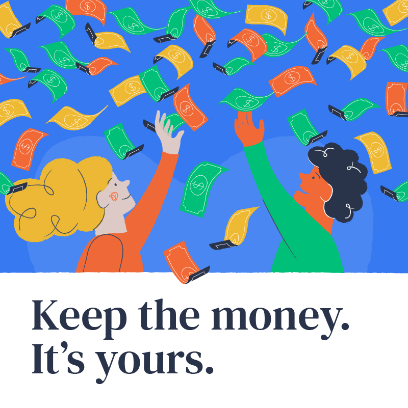 Keep the money. It's yours - Social 1