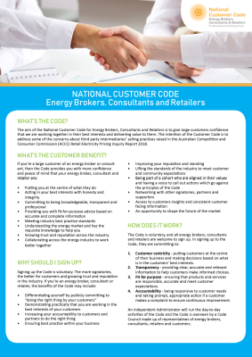 Energy Brokers FAQs