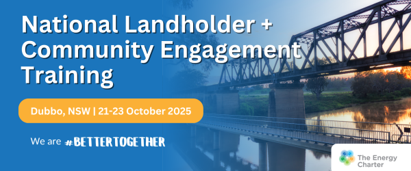 Landholder Engagement Training October 2025 - Dubbo