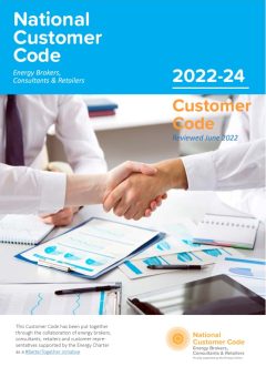 National Customer Code for Energy Brokers, Consultants and Retailers Code 2